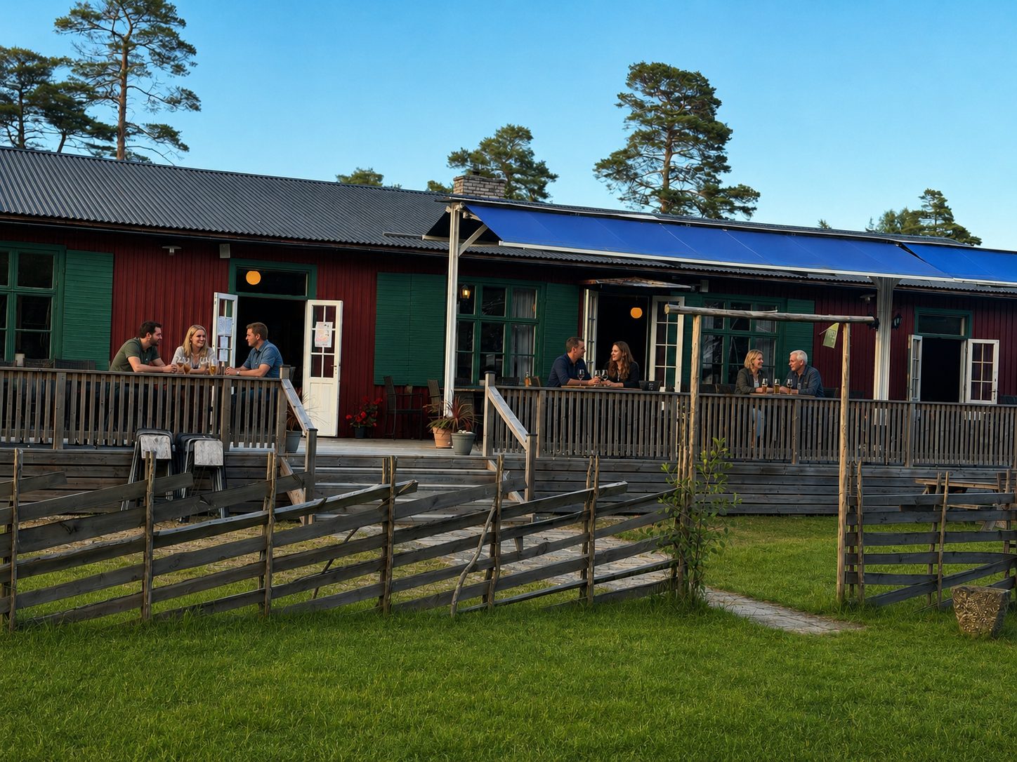 Restaurang och uteservering